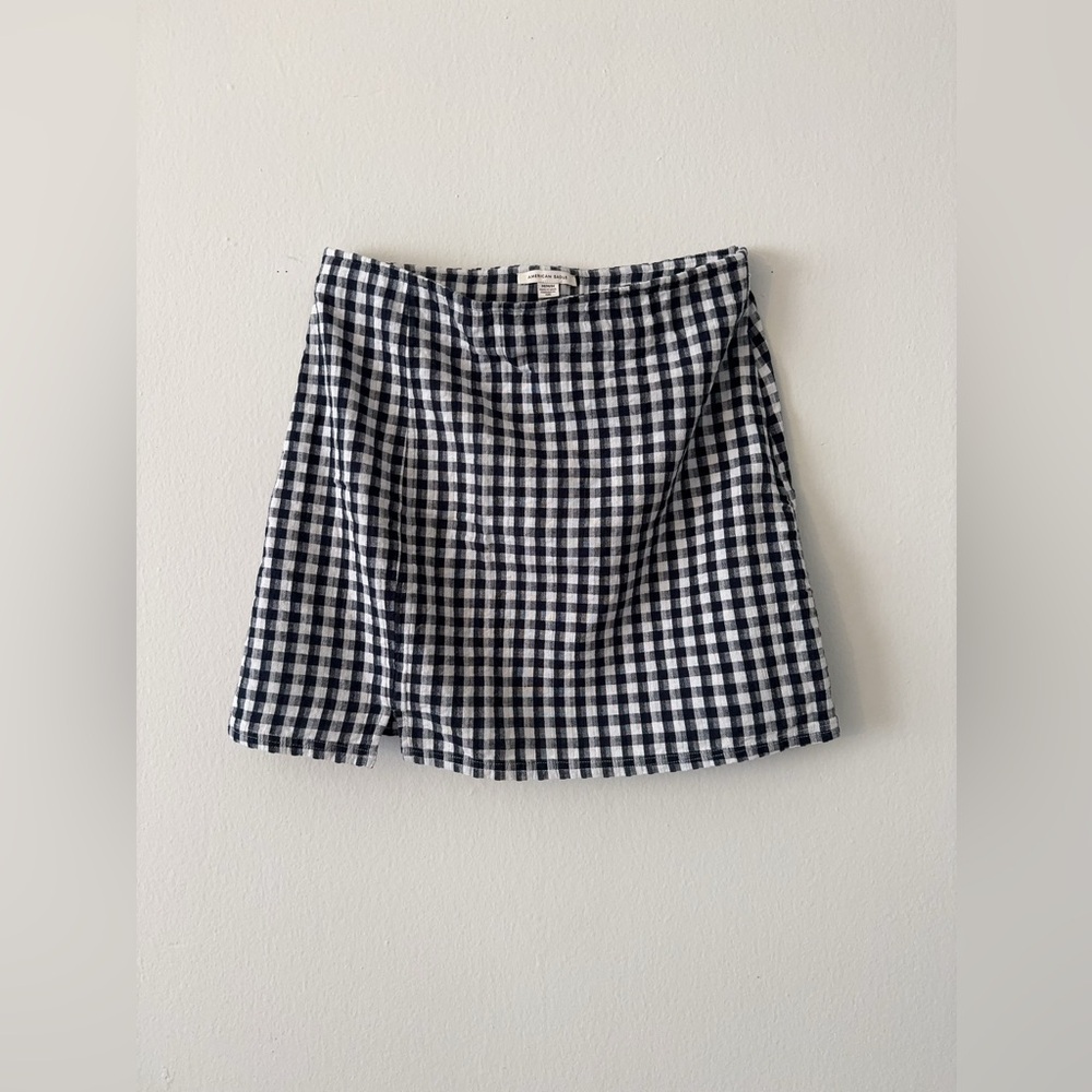 American Eagle Checkered Mini Skirt